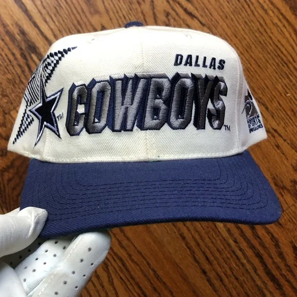 Dallas Cowboys Vintage Spell Out Snap Back - Picture 2 of 5